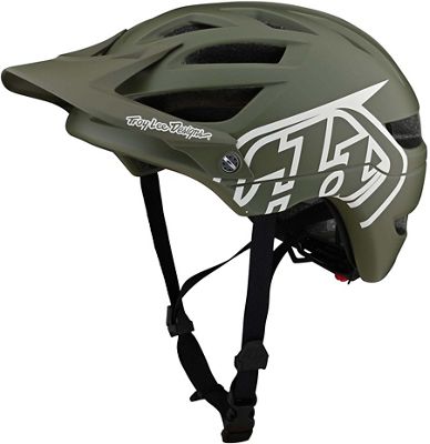 Troy Lee Designs A1 Helmet (Drone) - Steel Green - S/M, Steel Green
